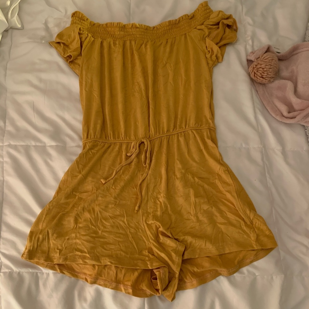 Off the shoulder romper